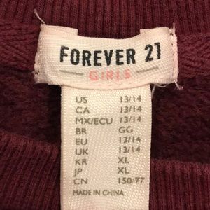 Red long sleeve